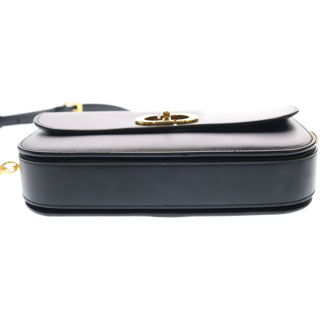 Christian Dior(クリスチャンディオール) モンテーニュ アベニュー ショルダーバッグ カーフスキン ゴールド金具 M9261UMOA_M900 ブラック レディース