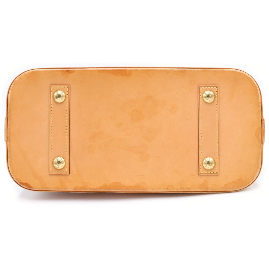 LOUIS VUITTON(ルイヴィトン) モノグラム アルマPM ハンドバッグ ブラウン PVC ×レザー M40878 ゴールド金具 レディース
