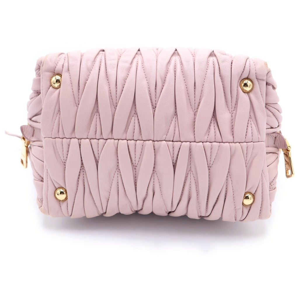 miumiu(ミュウミュウ) マテラッセ 2WAYハンドバッグ ショルダーバッグ