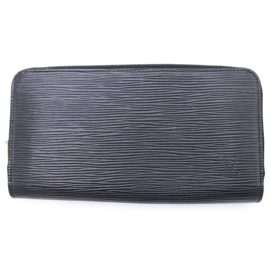 LOUIS VUITTON(ルイヴィトン) ジッピーウォレット エピ レザー ロングウォレット 長財布 シルバー金具 ブラック M61857