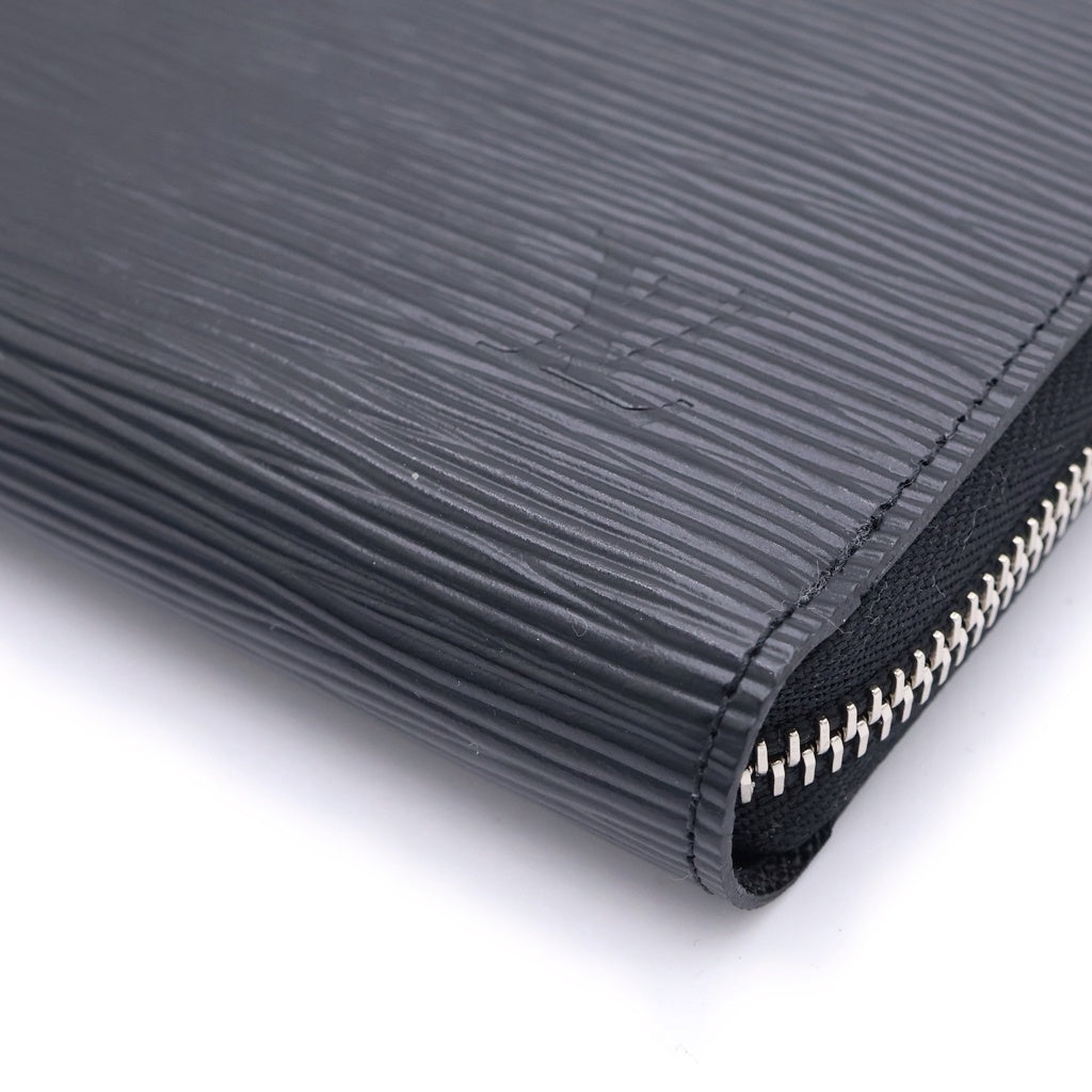 LOUIS VUITTON(ルイヴィトン) エピ ジッピーウォレット ロングウォレット 長財布 カードケース ブラック ノワール PVCレザー M61857 シルバー金具 レディース