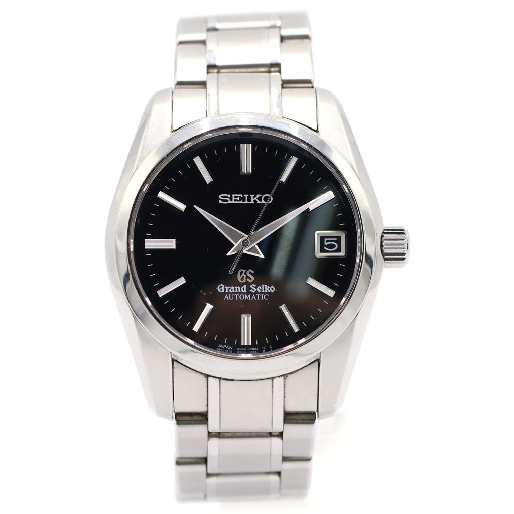 GRAND SEIKO(グランドセイコー) メカニカル デイト 黒文字盤 ステンレス オートマ SBGR053/9S65-00B0 240264