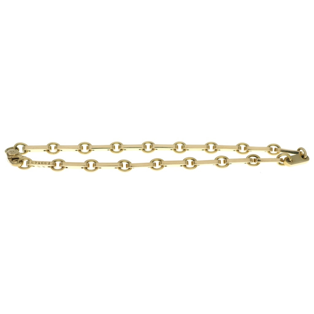Cartier(カルティエ) フィガロ ブレスレット 750 YG イエローゴールド レディース