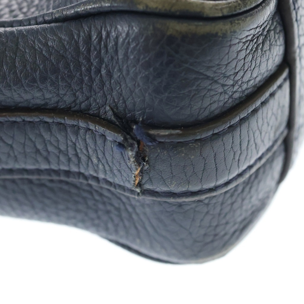 LOUIS VUITTON(ルイヴィトン) アルマンド ブリーフケースMM ビジネスバッグ ショルダーバッグ ハンドバッグ ネイビー トリヨンレザー M54380 シルバー金具 レディース