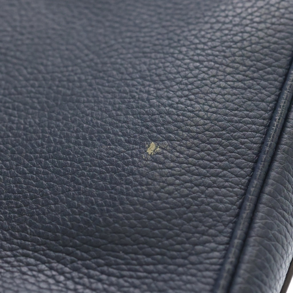 LOUIS VUITTON(ルイヴィトン) アルマンド ブリーフケースMM ビジネスバッグ ショルダーバッグ ハンドバッグ ネイビー トリヨンレザー M54380 シルバー金具 レディース