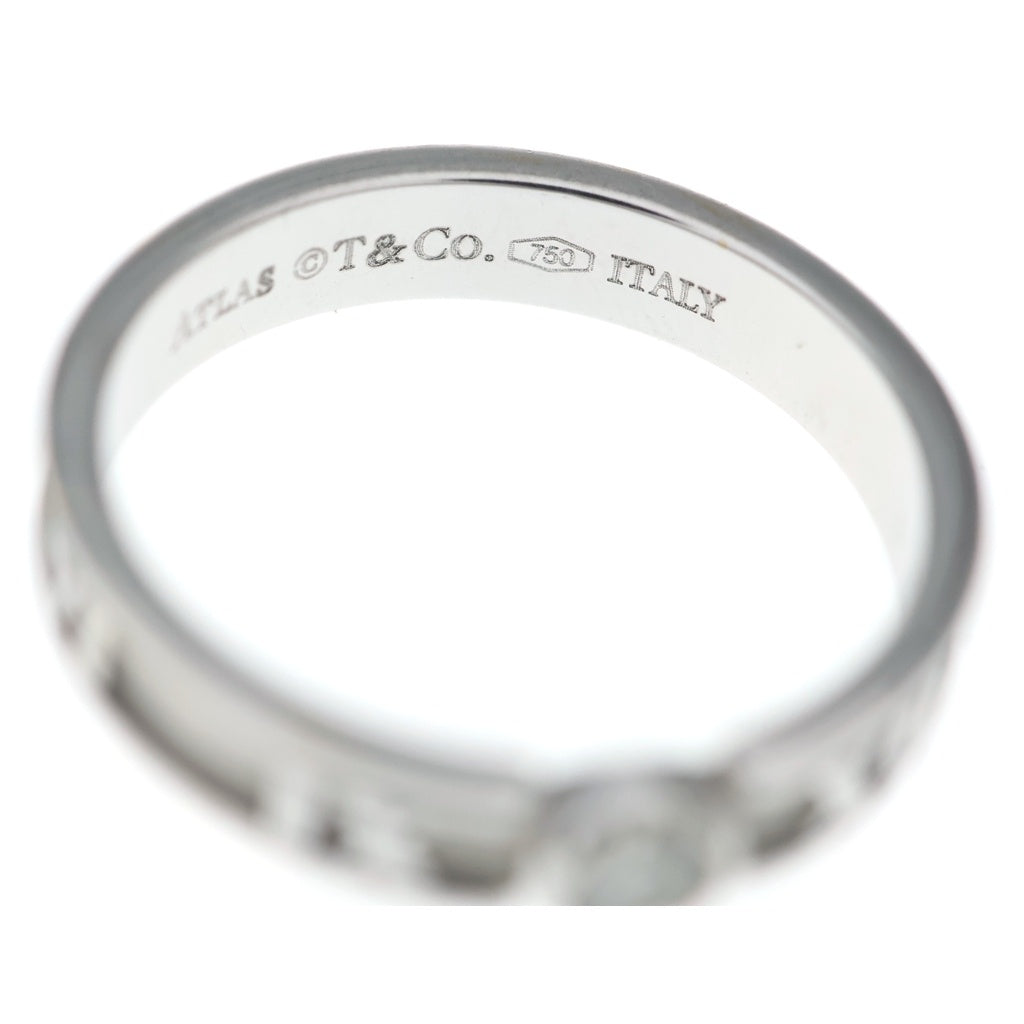 TIFFANY & Co.(ティファニー) アトラス ダイヤリング ホワイトゴールド 1PD 750WG レディース