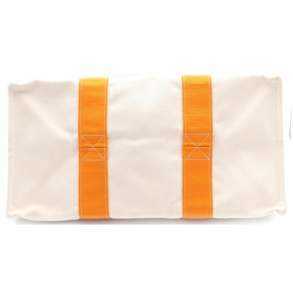 HERMES(エルメス) ■ボラボラGM トートバッグ ベージュ/オレンジ キャンバス/レザー レディース