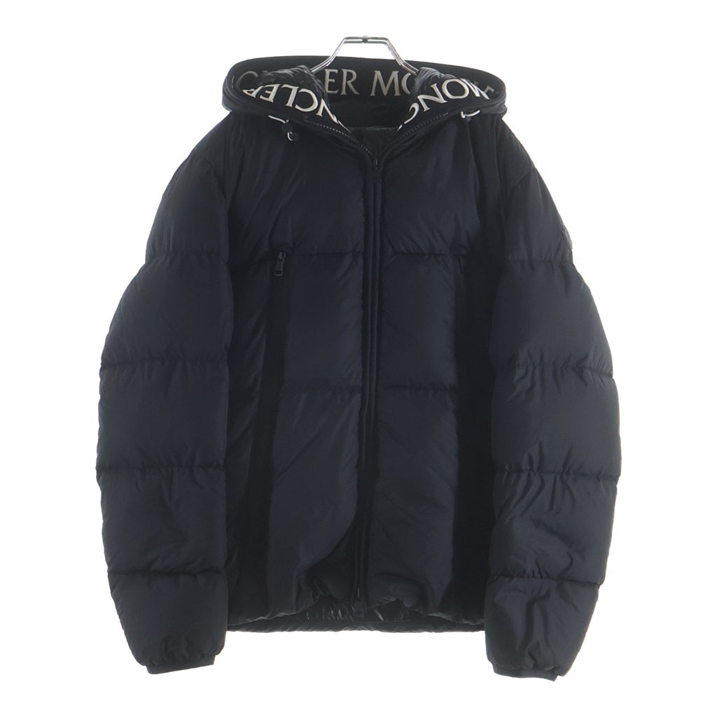 MONCLER(モンクレール) 19AW MONTCLA モンクラ ロゴ刺繍 フーデッド ダウンジャケット ブラック E20914194385