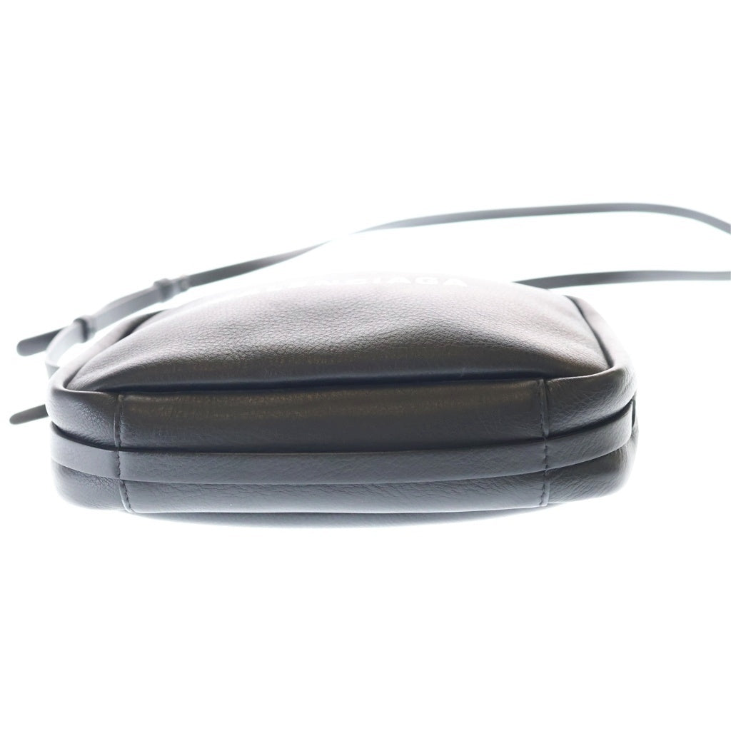 BALENCIAGA(バレンシアガ) エブリディ カメラバッグ ショルダーバッグ ミニバッグ ブラック レザー 489812 シルバー金具