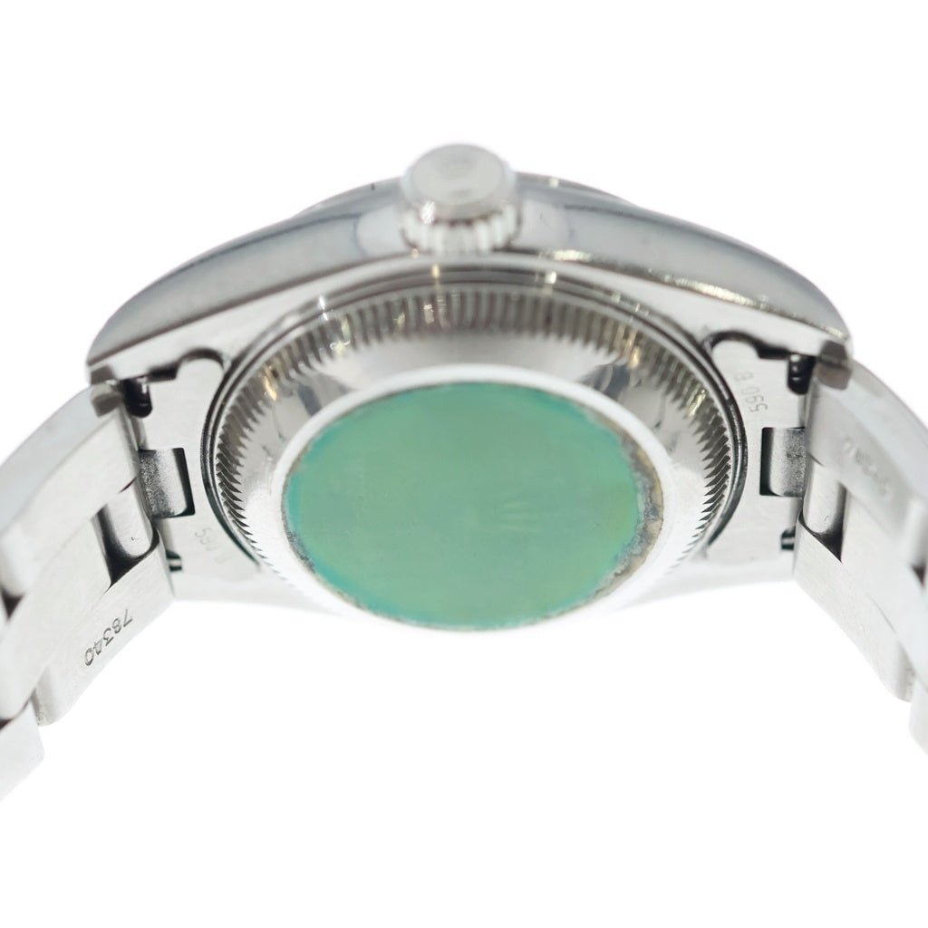 ROLEX(ロレックス) オイスターパーペチュアル 黒文字盤 ブラック SS/AT ステンレス 自動巻き 69160 T番 腕時計
