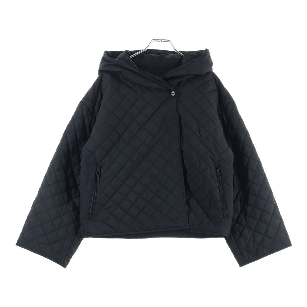 HERMES(エルメス) 2026SS キルティング ショートジャケット ブラック ポリエステル 6E0173DM レディース