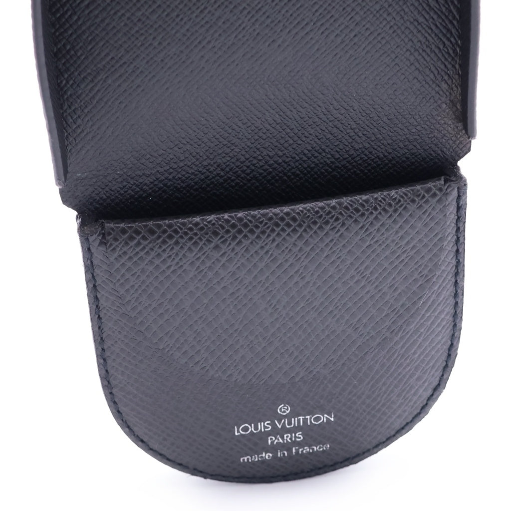 LOUIS VUITTON(ルイヴィトン) ポルトモネ キュヴェット タイガ レザー コインケース ブラック M64422