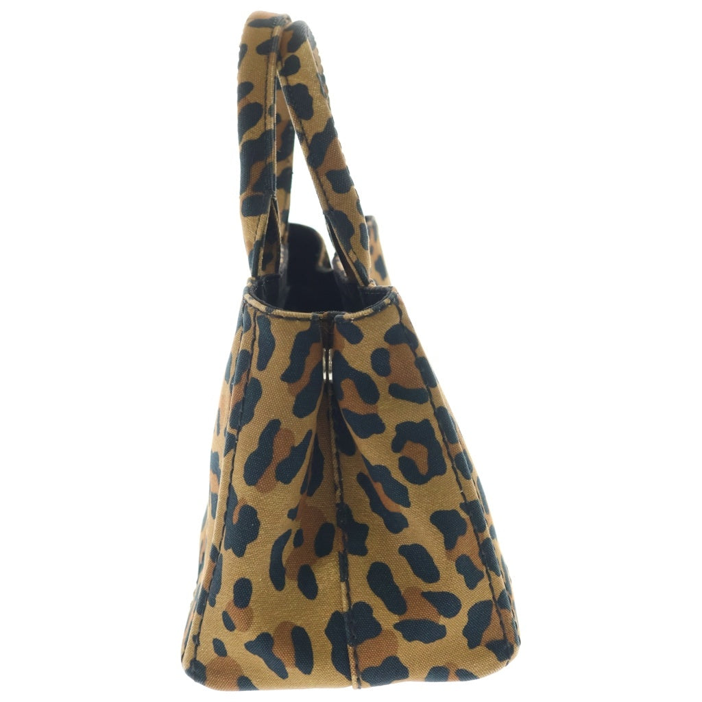 PRADA(プラダ) CANAPA カナパ レオパード 2WAYハンドバッグ ショルダーバッグ ブラウン 1BG439 レディース