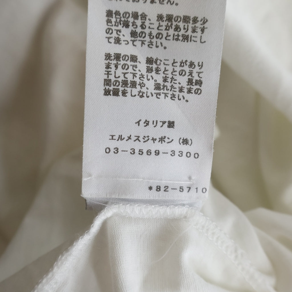 HERMES(エルメス) 馬柄 グラフィックプリント クルーネック 半袖T