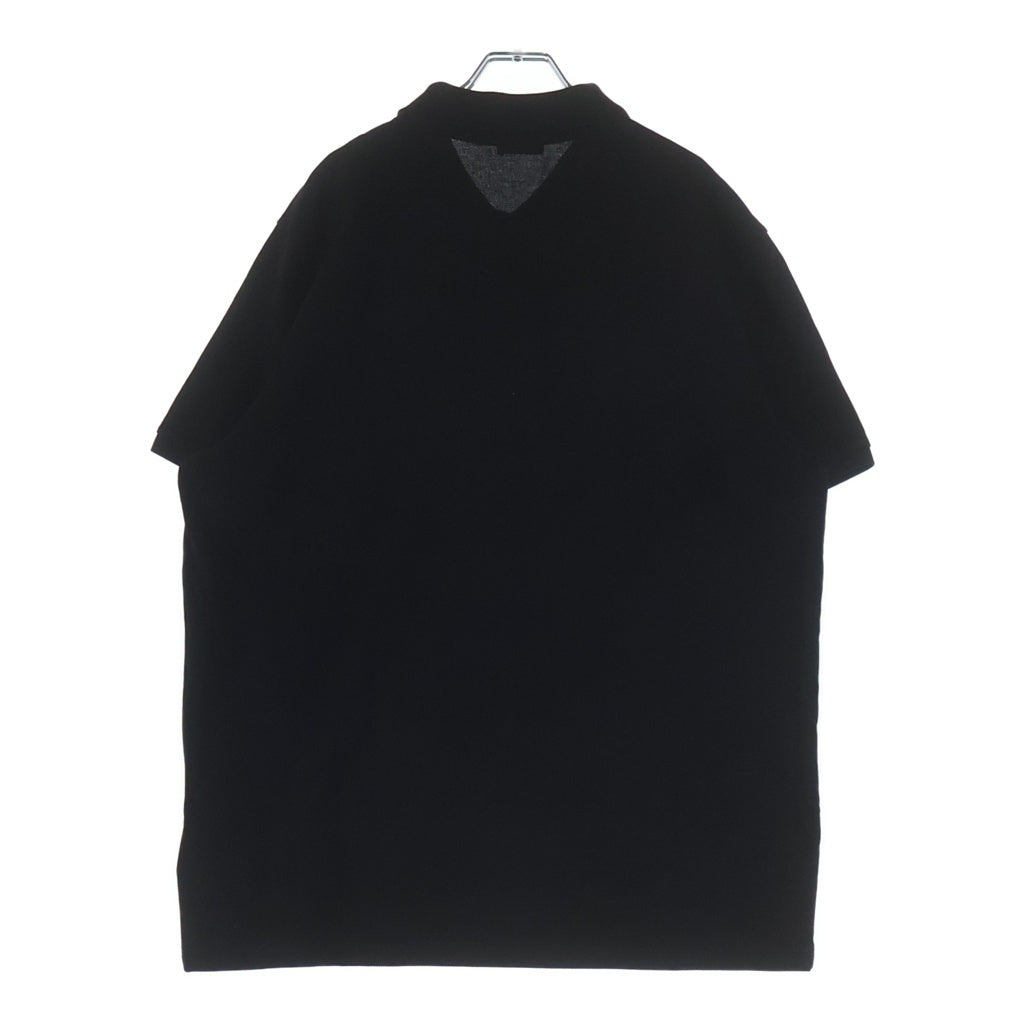 MONCLER(モンクレール) 19AW ワッペンロゴ 半袖 ポロシャツ ブラック E20918324500