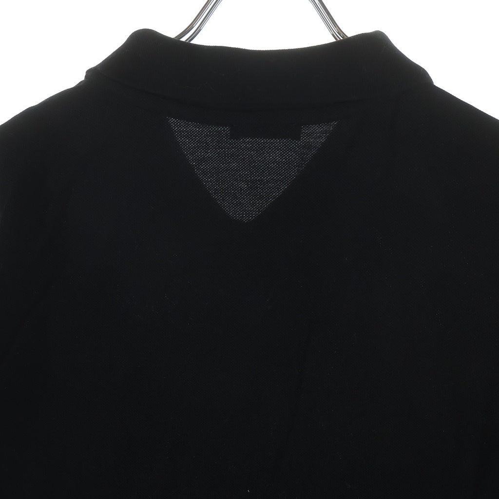 MONCLER(モンクレール) 19AW ワッペンロゴ 半袖 ポロシャツ ブラック E20918324500