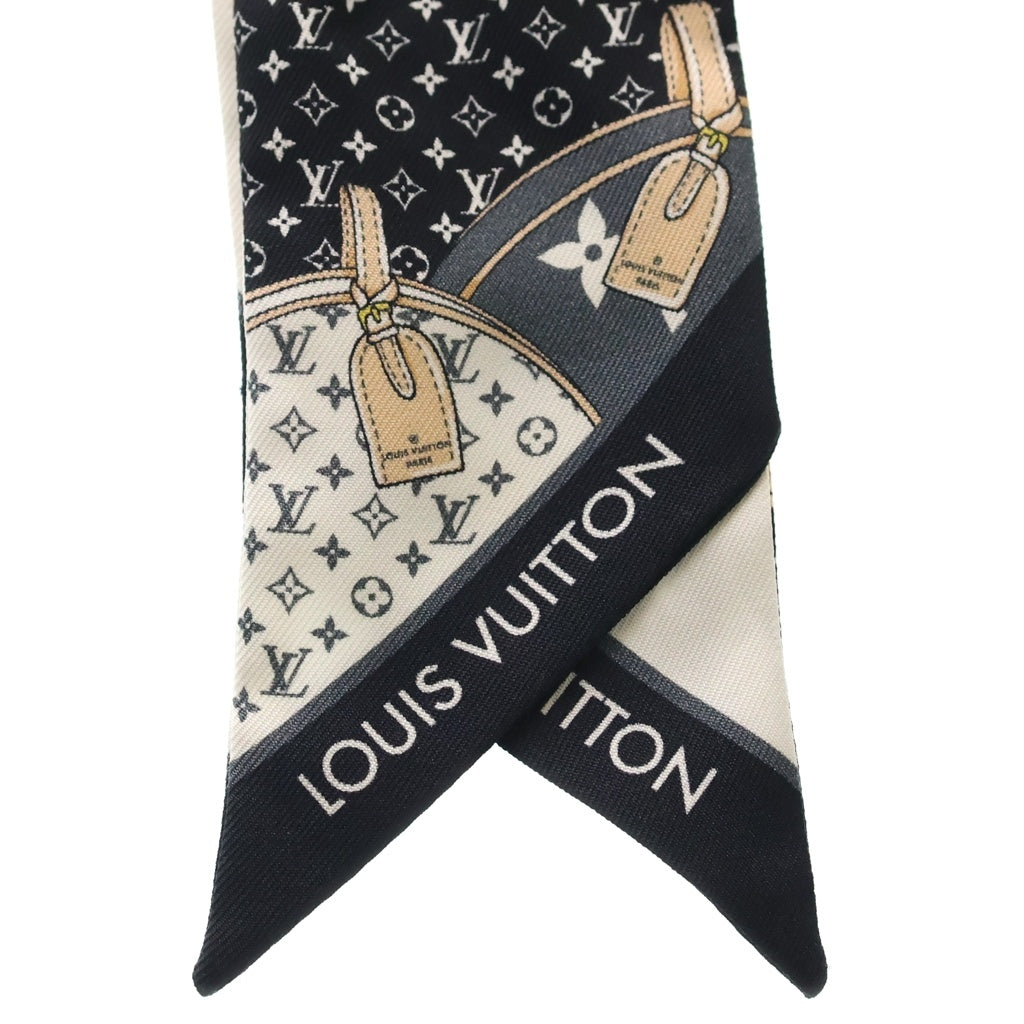 LOUIS VUITTON(ルイヴィトン) バンドーBB・レッツゴー シルクスカーフ ブラック ノワール M76422 レディース