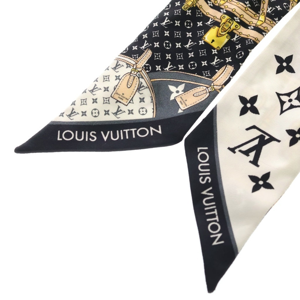 LOUIS VUITTON(ルイヴィトン) バンドーBB・レッツゴー シルクスカーフ ブラック ノワール M76422 レディース