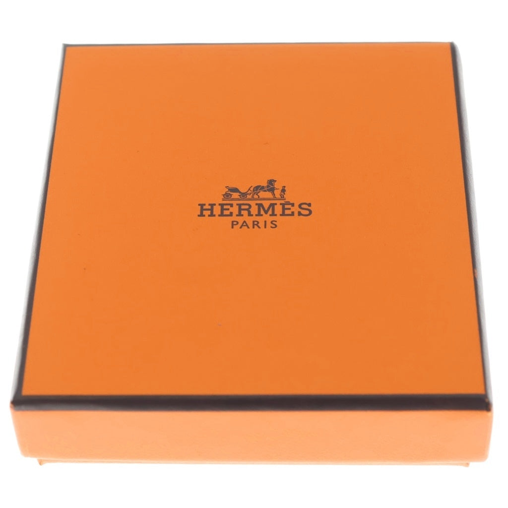 HERMES(エルメス) O'Kelly オーケリーネックレス PM SV925 D刻印 カデナ メタル レザー シルバー/ブラック レディース