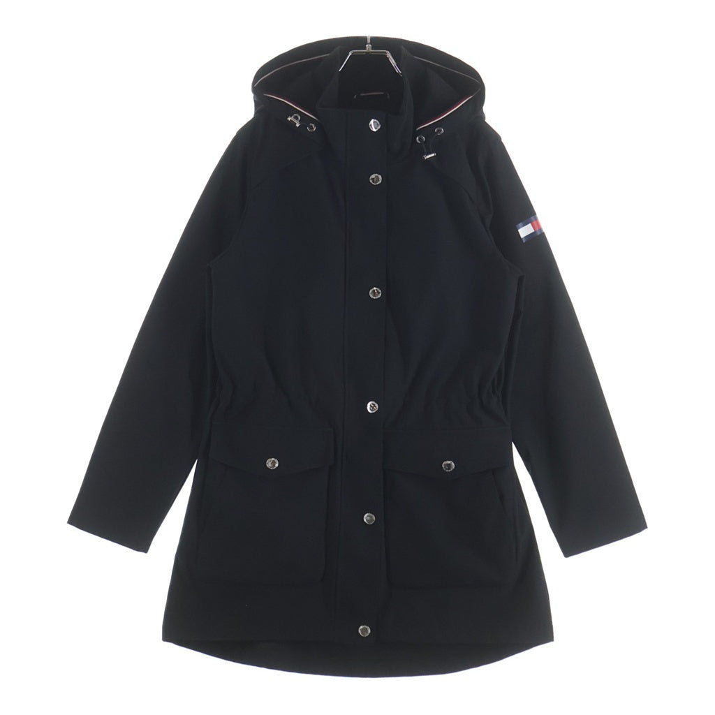 TOMMY HILFIGER(トミーヒルフィガー) ポリエステルマウンテンパーカー ライトジャケット ブラック #S レディース