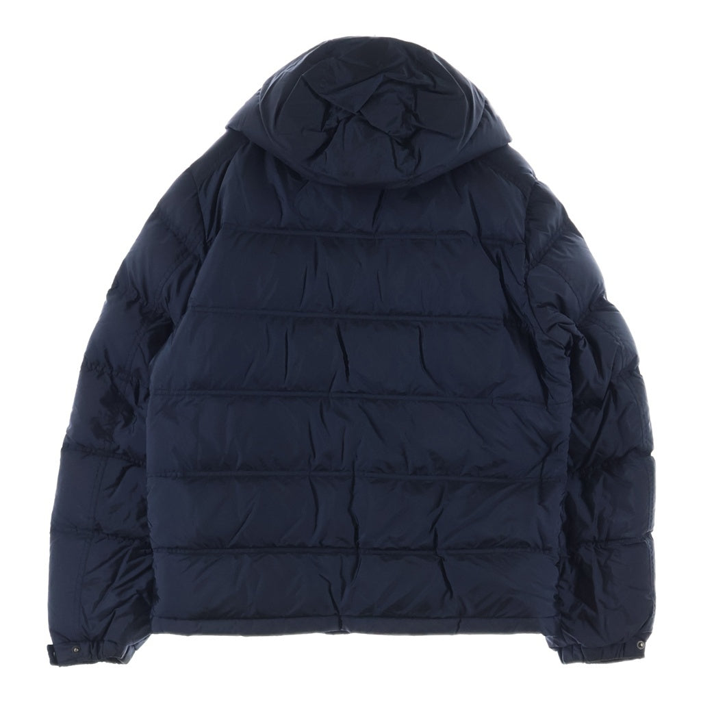 PRADA(プラダ) 21AW トライアングルロゴプレート フーデッド ジップアップ ダウンジャケット ネイビー SGH573