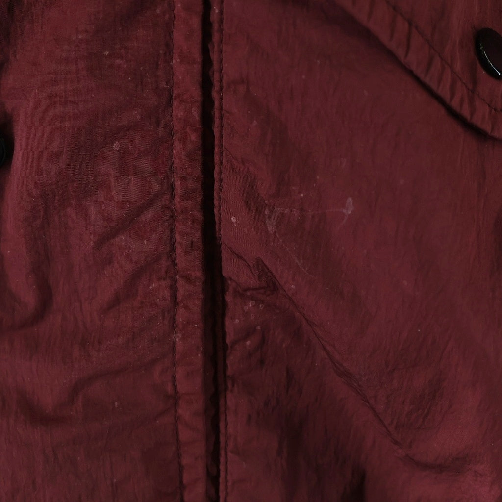C.P. Company(シーピーカンパニー) Goggle Jacket ゴーグル フーデッド シェル ナイロン ジップアップ ジャケット ボルドー