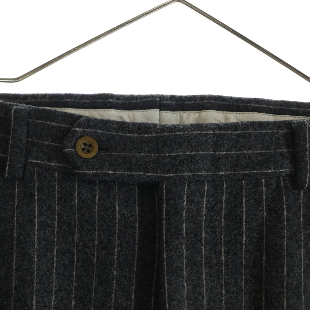 HERMES(エルメス) セットアップスーツ ストライプ総柄 ウール 3B
