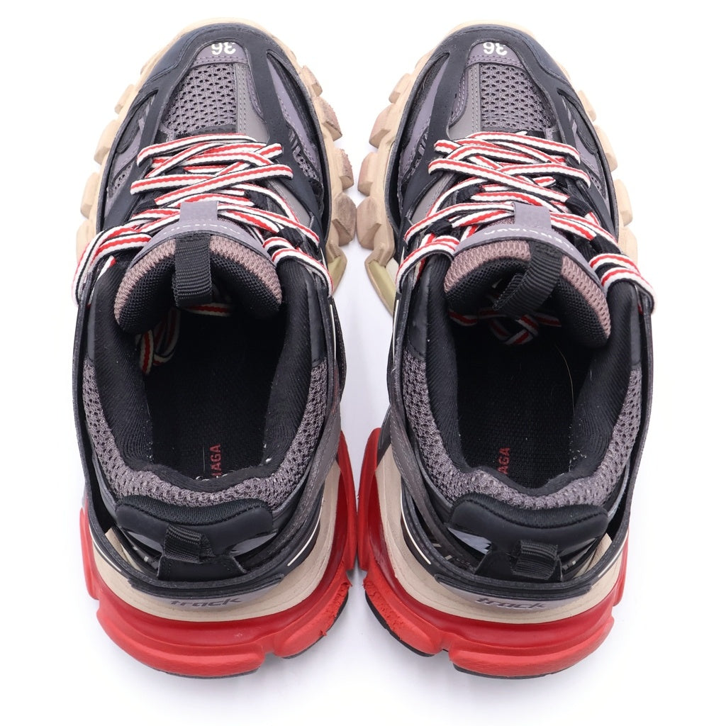 BALENCIAGA(バレンシアガ) Track トラック ローカットシューズ スニーカー ブラック/レッド レディース 542436