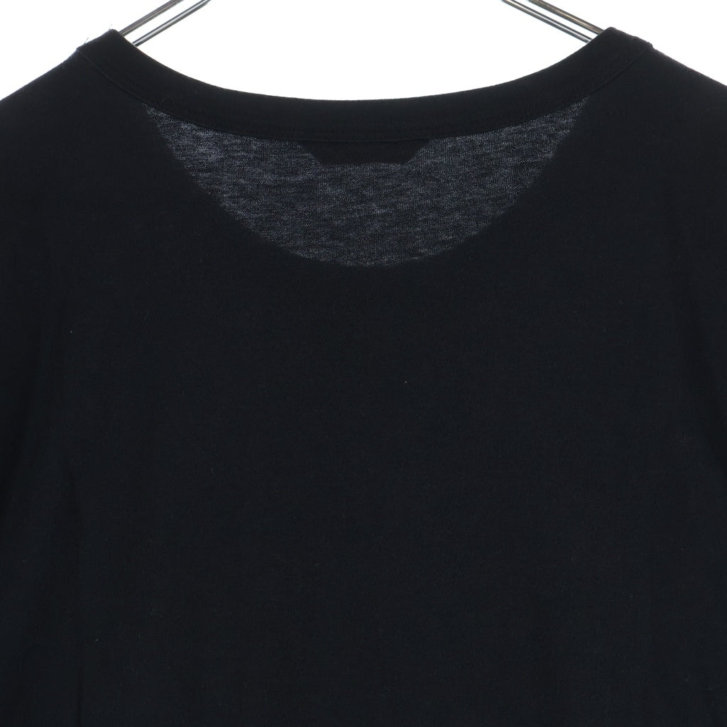 MONCLER(モンクレール) 18AW グラフィック刺繍 ワッペンロゴ 半袖Tシャツ カットソー ブラック D20918003750 8390T