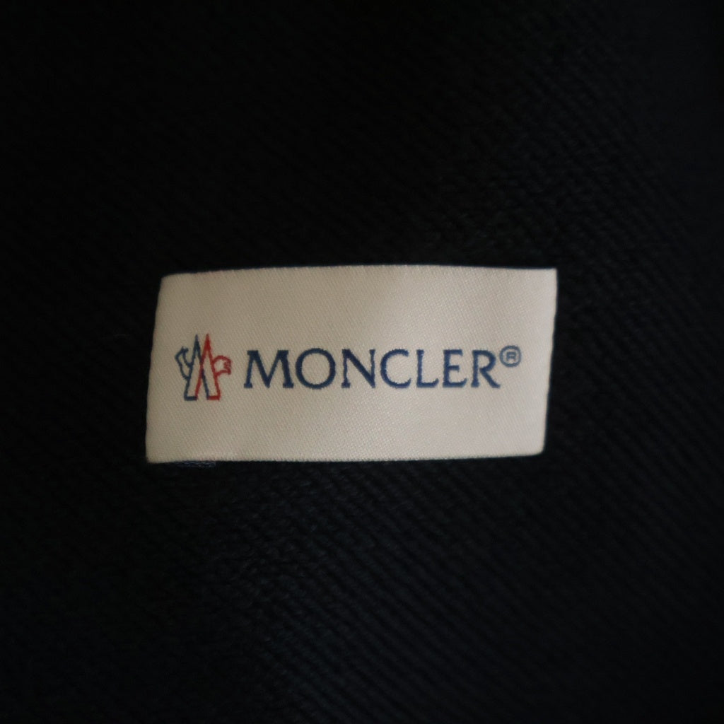 MONCLER(モンクレール) 20SS ワッペンロゴ スウェット ハーフ ショート パンツ ショーツ ネイビー F10918H70710