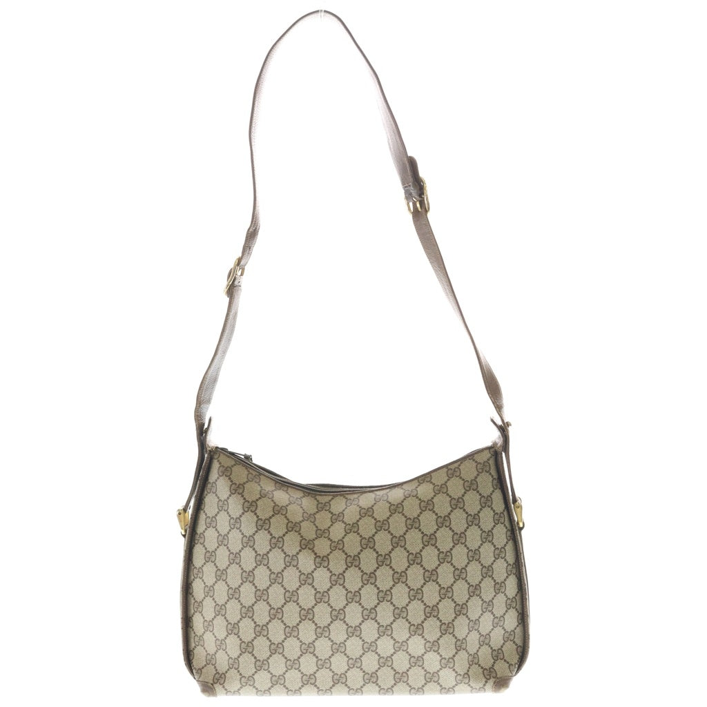 GUCCI(グッチ) GGスプリーム PVC レザー ショルダーバッグ ベージュ 0010846006 レディース