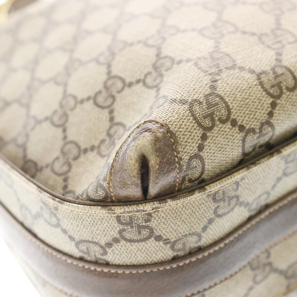GUCCI(グッチ) GGスプリーム PVC レザー ショルダーバッグ ベージュ 0010846006 レディース