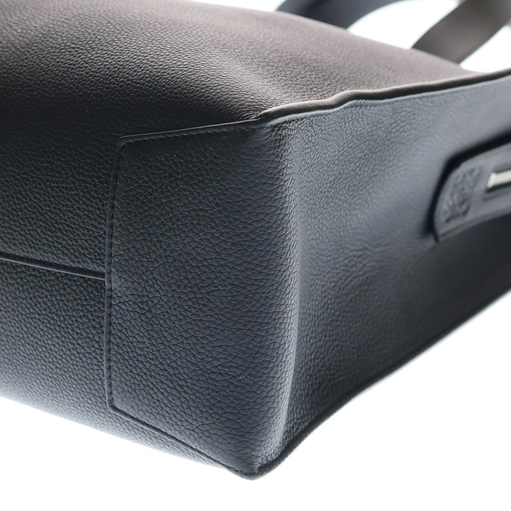 LOEWE(ロエベ) バックルジップトート トートバッグ ハンドバッグ ブラック レザー B692K99X02 シルバー金具 レディース