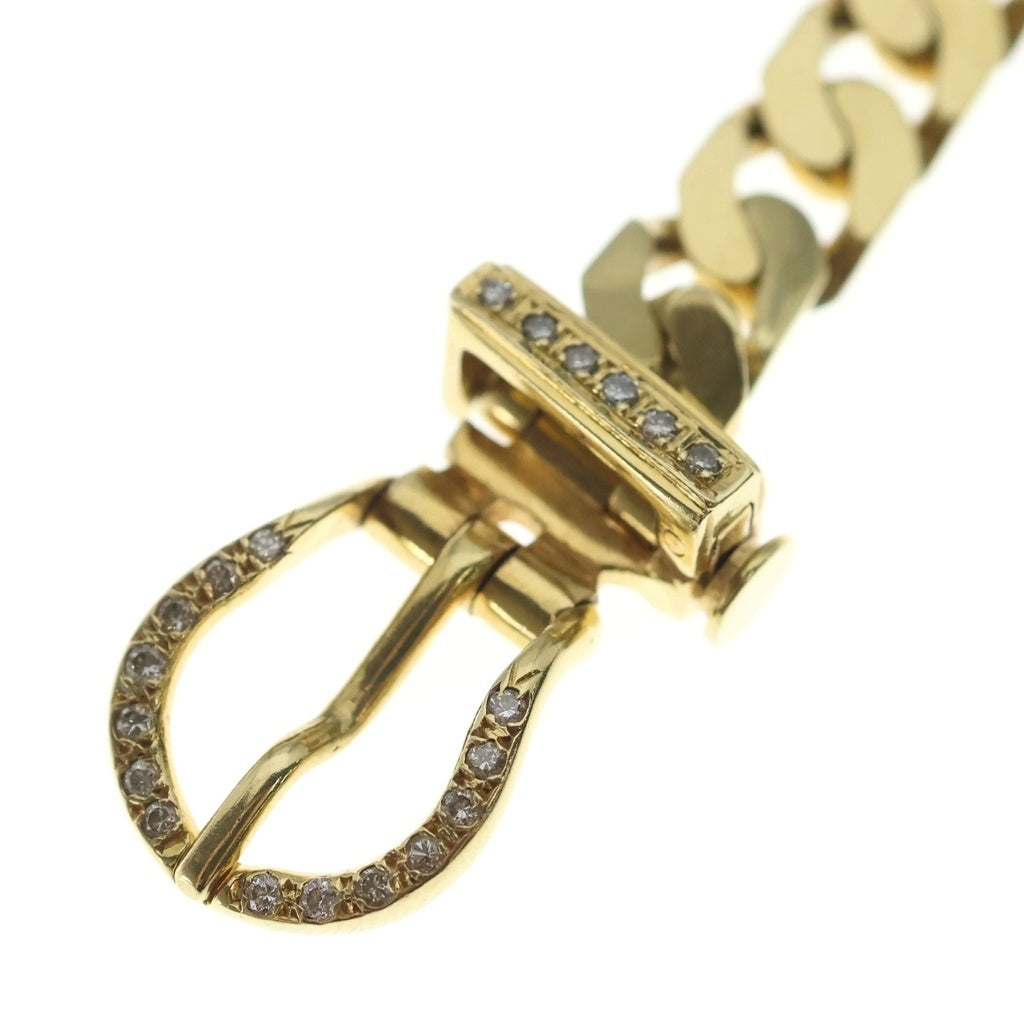 HERMES(エルメス) ブックルセリエ ダイヤブレスレット ゴールド 750