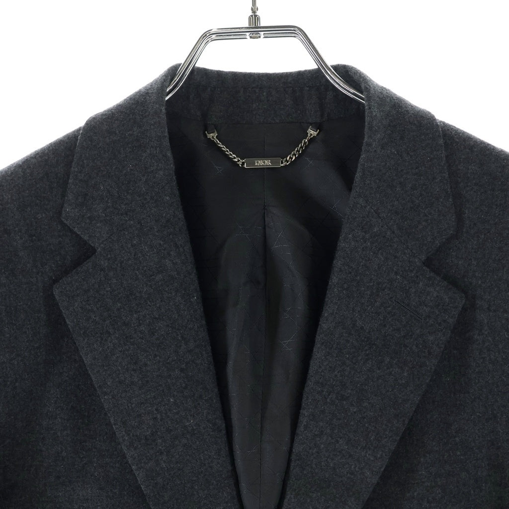 DIOR(ディオール) ウール 2B テーラードジャケット グレー 413C233A6063
