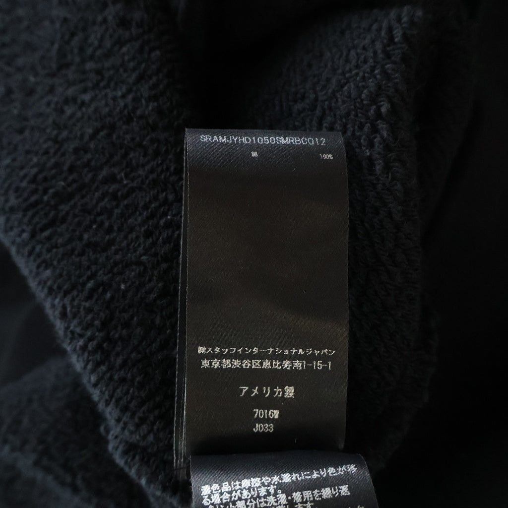 AMIRI(アミリ) MA CORE LOGO HOODIE コアロゴ スウェット プルオーバーパーカー ブラック SRAMJYHD1050SMRBC012
