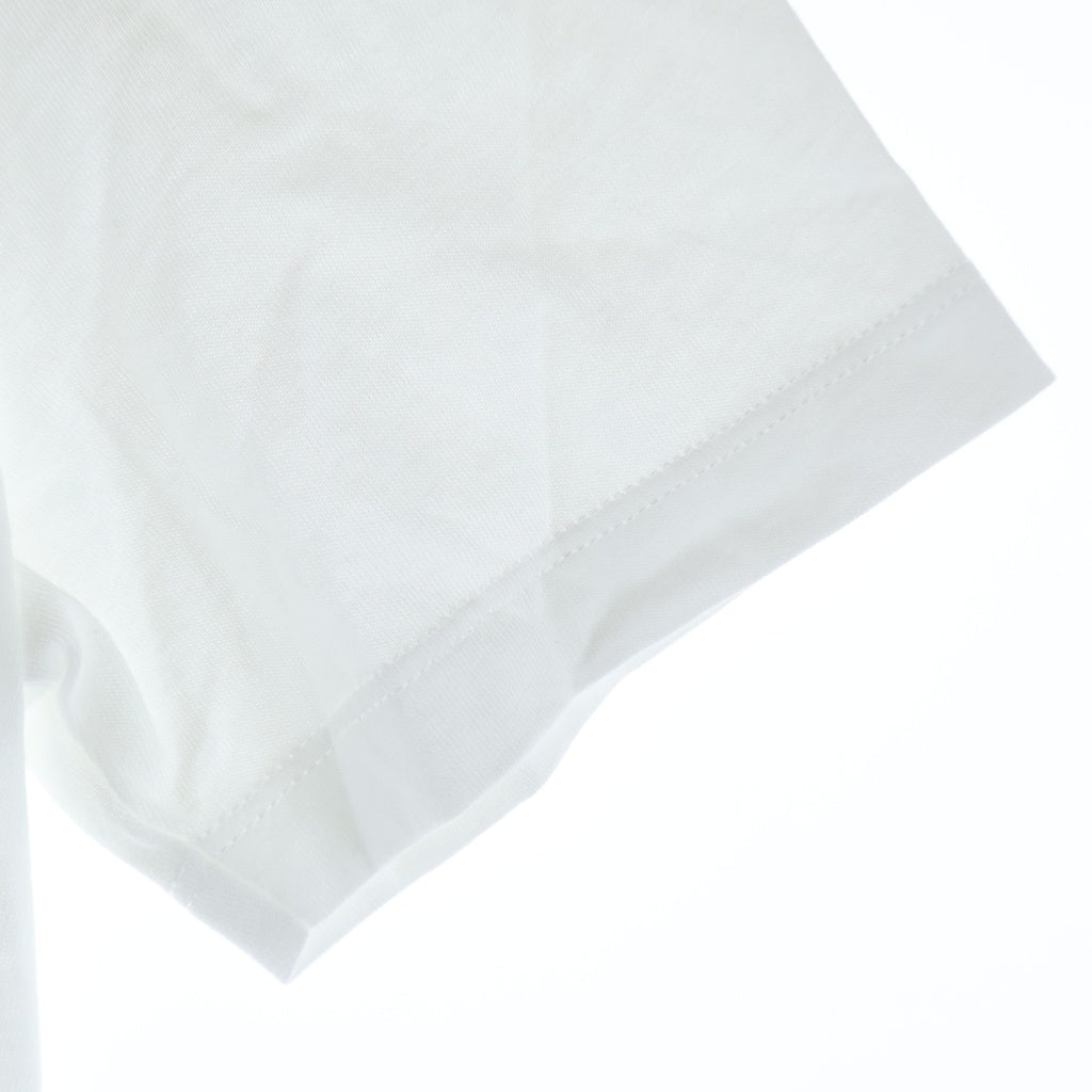 AMI Alexandre Mattiussi(アミアレクサンドルマテュッシ) ハートAロゴ 刺しゅう 半袖Tシャツ カットソー ホワイト BFUTS035.724