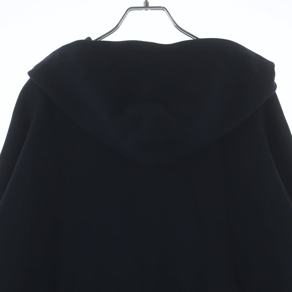 Max Mara(マックスマーラ) 26SS ロゴ フード付き ジップアップ パーカー ネイビー 2619921031