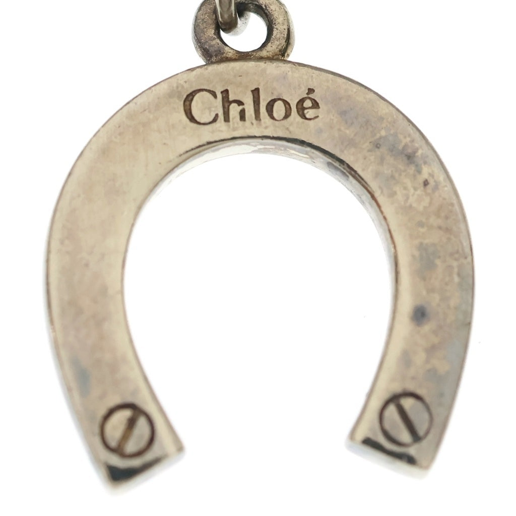 Chloe(クロエ) ホースシュー ラインストーン リング ゴールド GP