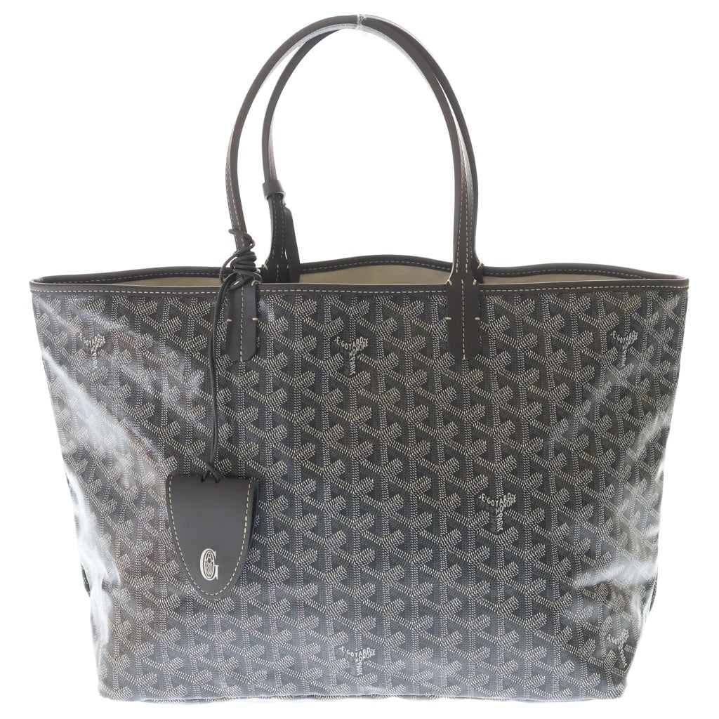 GOYARD(ゴヤール) サンルイPM PVCコーティングキャンバス トートバッグ ショルダーバッグ グレー レディース