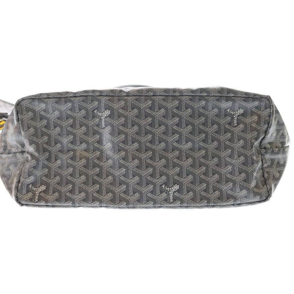 GOYARD(ゴヤール) サンルイPM PVCコーティングキャンバス トートバッグ ショルダーバッグ グレー レディース