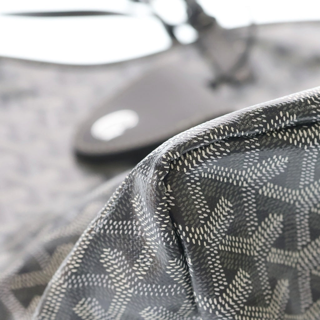 GOYARD(ゴヤール) サンルイPM PVCコーティングキャンバス トートバッグ ショルダーバッグ グレー レディース