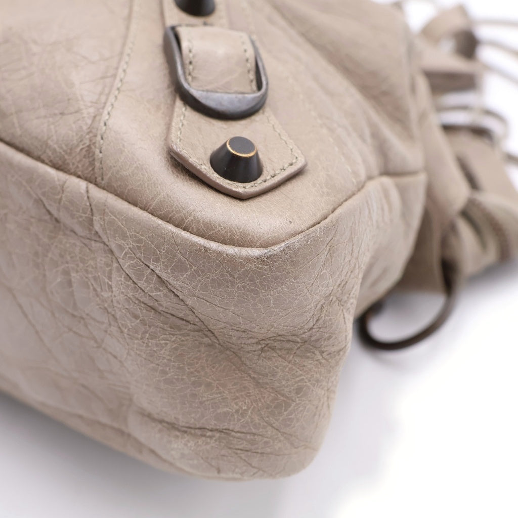 BALENCIAGA(バレンシアガ) ザ・タウン シティ 2WAYショルダーバッグ グレー レザー 240579 レディース