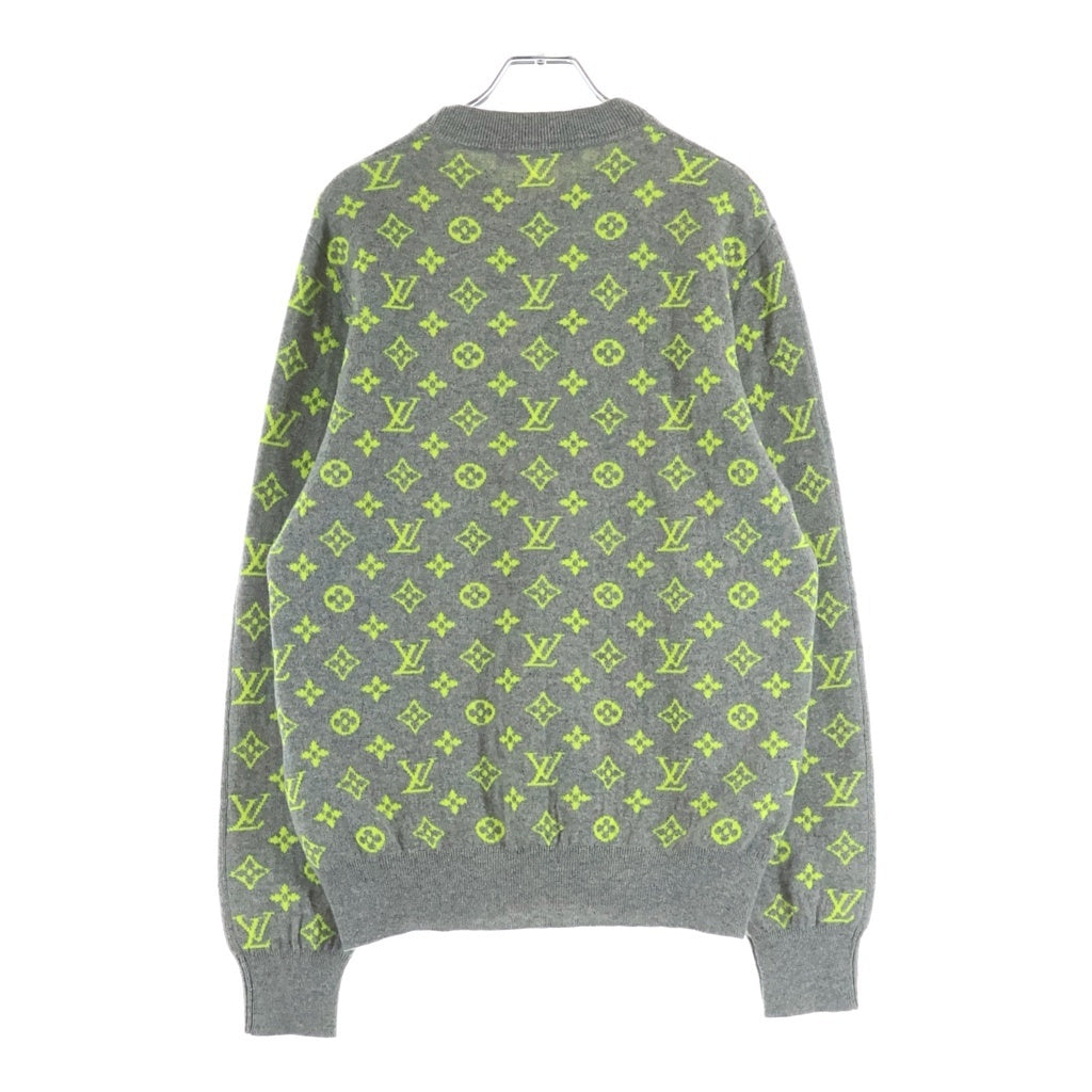 LOUIS VUITTON(ルイヴィトン) モノグラム ラウンドネック ウール長袖
