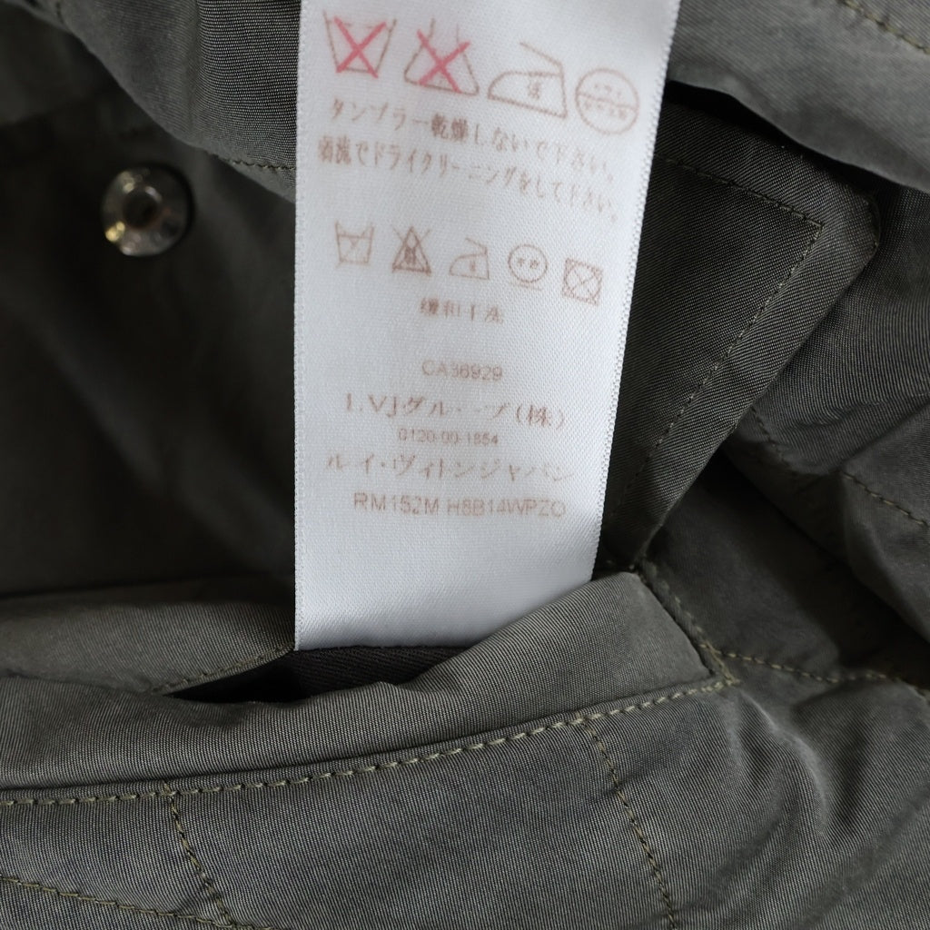 LOUIS VUITTON(ルイヴィトン) ×Christopher Nemeth クリストファーネメス リバーシブルブルゾン ジップアップ ナイロン グレー/グリーン RM152M