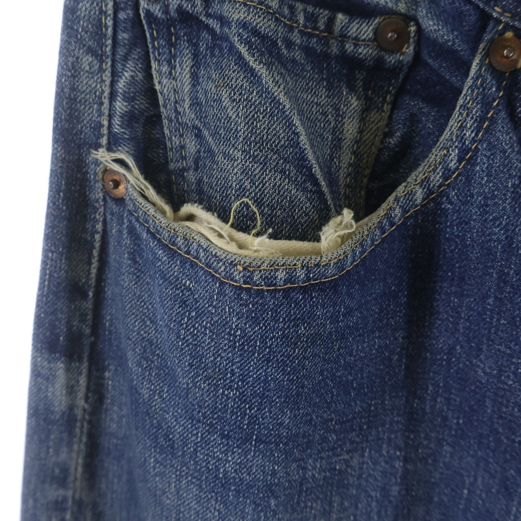 Levi's(リーバイス) 50S VINTAGE 501XX ヴィンテージ 53モデル 革パッチ 両面タブ ボタンフライデニムパンツ ジーンズ インディゴ