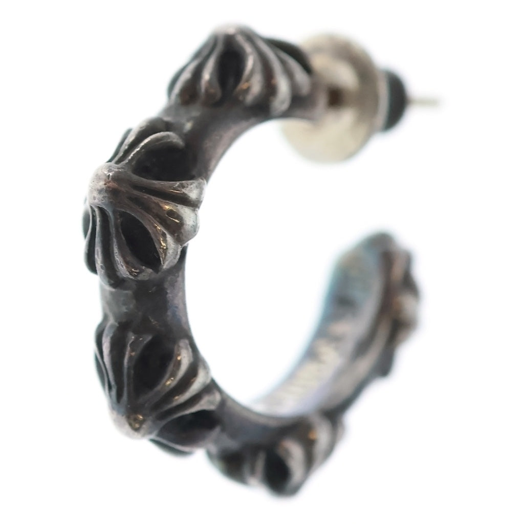 CHROME HEARTS(クロムハーツ) ■HOOP CROSS クロスバンド フープピアス シルバー BCA100 BCA100 レディース