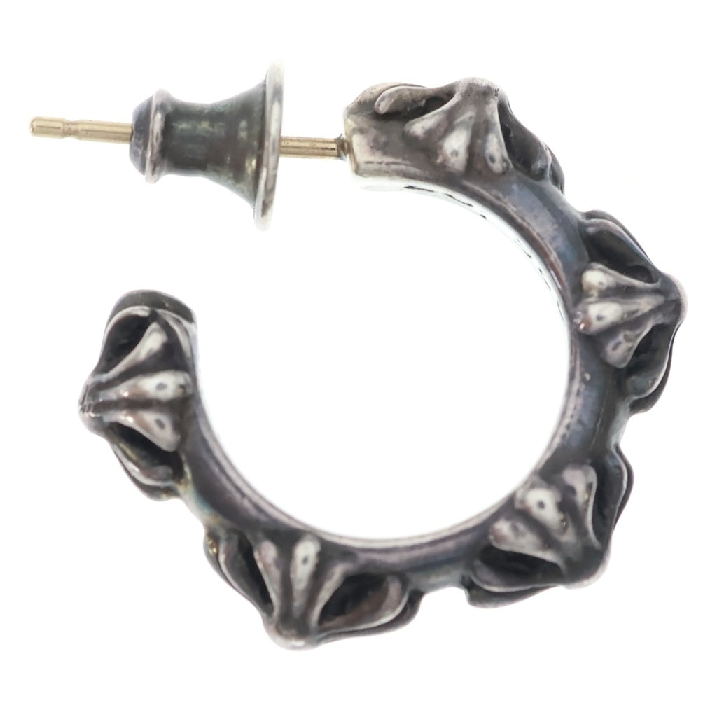 CHROME HEARTS(クロムハーツ) ■HOOP CROSS クロスバンド フープピアス シルバー BCA100 BCA100 レディース