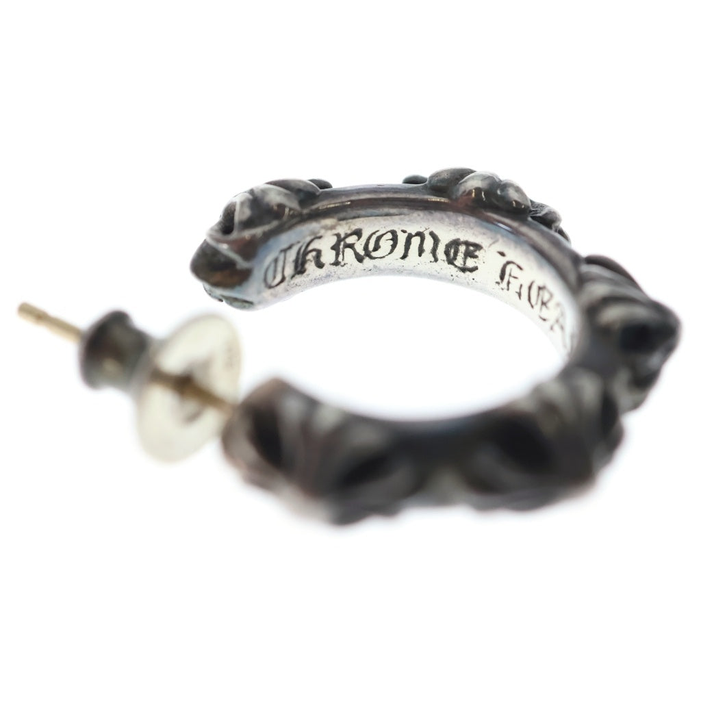 CHROME HEARTS(クロムハーツ) ■HOOP CROSS クロスバンド フープピアス シルバー BCA100 BCA100 レディース