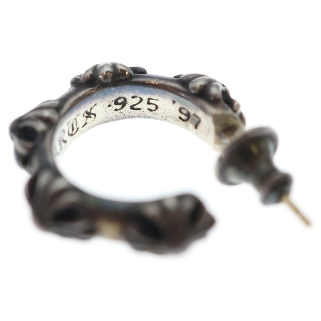 CHROME HEARTS(クロムハーツ) ■HOOP CROSS クロスバンド フープピアス シルバー BCA100 BCA100 レディース